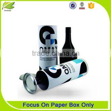 Fashinonable paper champagne packaging box