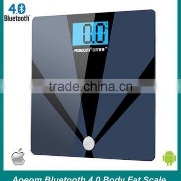 Wholesale wireless Bluetooth fitness equipment bathroom weighing scale