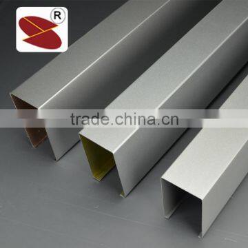 U - shape fireproof aluminum building materials in tiles