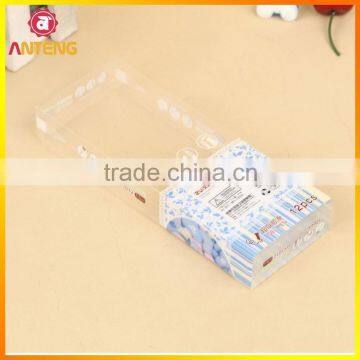 Customized Clear Gift Tin Can Packaging With Pvc Window for Bath Product