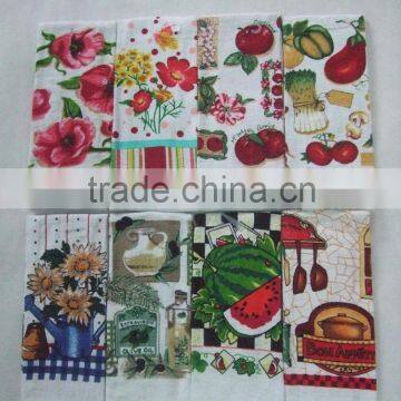 Christmas Design Print Kitchen Cotton Terry Tea Towel China Supplier Bulk Buy From China
