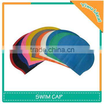 Wholesale Colorful College Cheap Latex Swim Caps