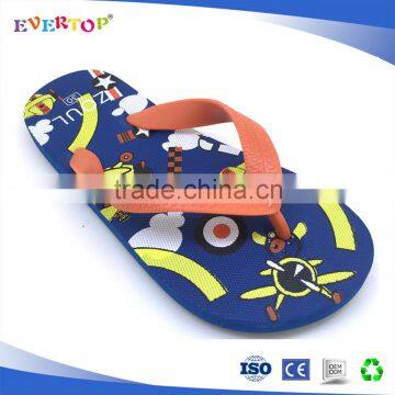 2017 best selling offers on  wholesale high quality footwear beach slippers rubber stripe flip flops shoes of little boys