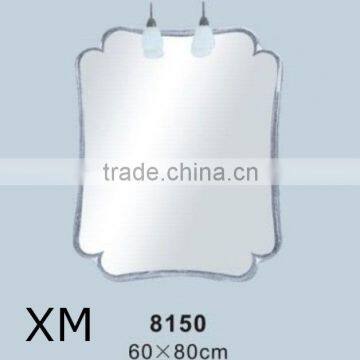 decorative bathroom mirror bathroom accessory design rectangle shaped blue mirror decorative convex mirror