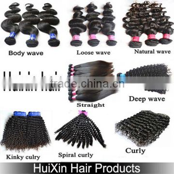 Highest Quality and Lowest Price Virgin Brazilian Malaysian Indian Bohemian Peruvian Hair(Natural,Body,Loose,Deep,Straight Hair)