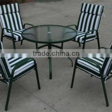 Uplion MS5095 wholesale Outdoor Restaurant furniture Garden dining two seater table and chair set