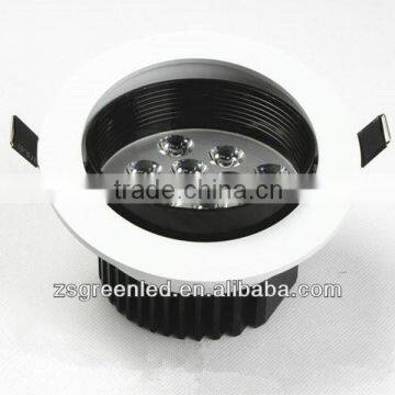 New design 12W recessed glare proof led ceiling lights zhongshan factory