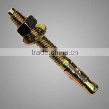 yellow zinc plated wedge anchor