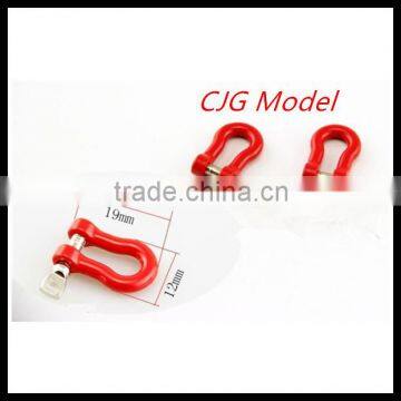 rc model car simulation of metal buckle climbing car simulation and a pair of screws hook