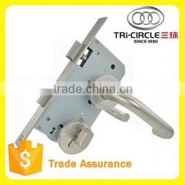 Tri-Circle Euro Standard Mortice Stainless Steel Lock Body 6072Z