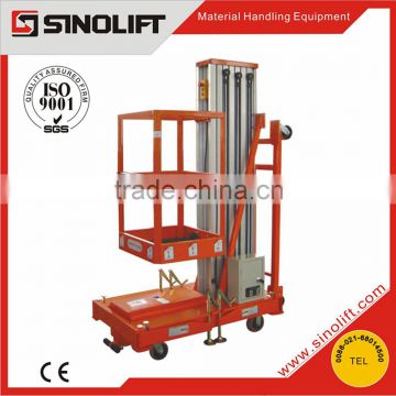 2015 Sinolift GTWY Series Tilting Mobile Single Mast Semi-Electric Work Platform