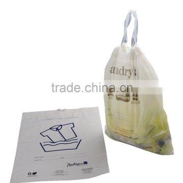 Laundrybags Hotel Imlauer,corn starch biodegradable bag,Biodegradable Corn Starch & LDPE bag