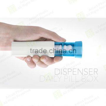 2015 NEW DESIGN ZAKKA mini pill dispenser box