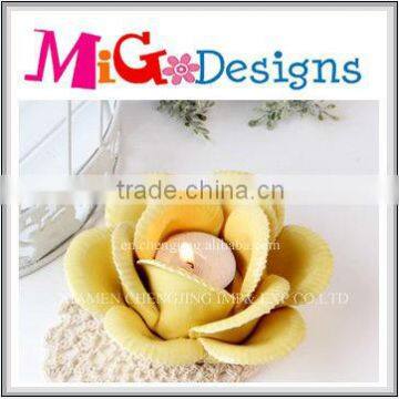 Manufacture OEM yellow votive candle holders uk