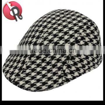 newsboy houndstooth adult and baby hat