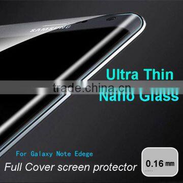 For Samsung Galaxy Note edge TPU material Screen Protector Film Ultra-thin nano glass screen protector