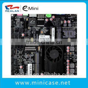 Emini/Realan New Mini Motherboard LR-C1037TN Intel Dual-core 1.8GHz Graphics 2500 4GB 6 COM,Perfect Matching Your Mini Cases