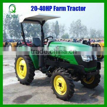 4wd 35hp traktor 4x4 mini farm tractor with plough