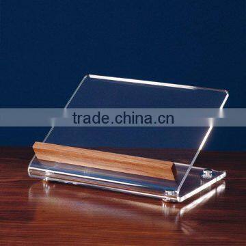 acrylic brochure holder