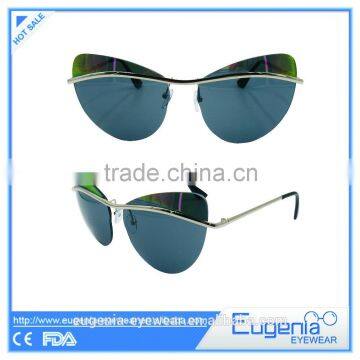 sunglasses 2016 man rimless frame mirror lens sunglasses