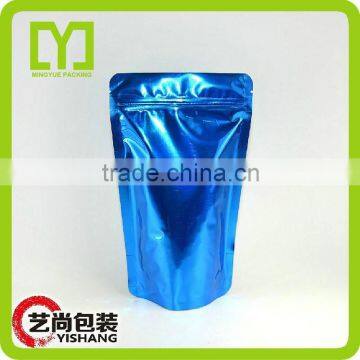 2015 alibaba China supplier hot sale cutomized stand up aluminum foil tea bag with zipper health food pouch packaging