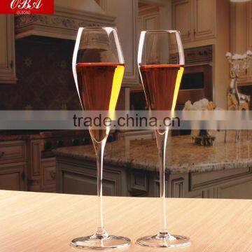 High grade champagne glass goblet,tulip shape champange flute ,wine goblet