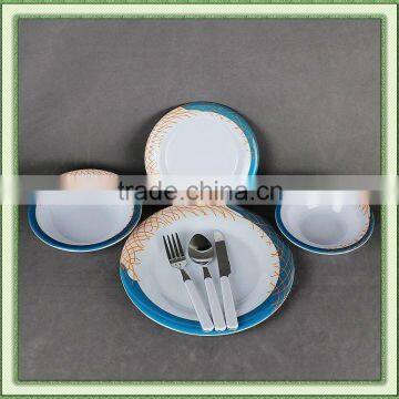 design melamine dinner set