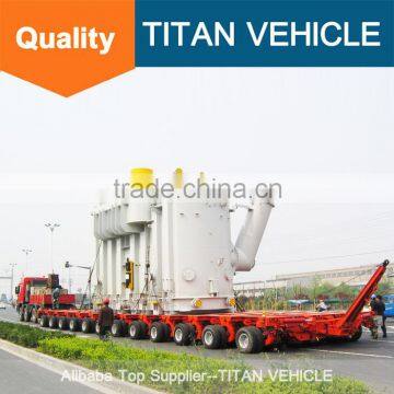 Hydraulic Modular Trailers Manufacturer Titan Transformer Modular Trailer for Sale photo-6