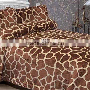 super soft leopard print Flannel Fleece Blanket