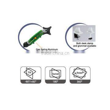 Two Displays Double Monitors Desk Mount Monitor Arm photo-2