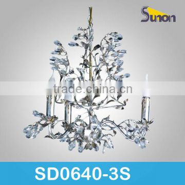 3 light wrough iron chandelier lighting in dubai SD0640-3S