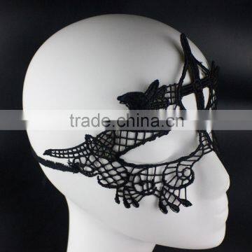 Sexy lady black lace mask, masquerade lace party mask for Christmas/Halloween