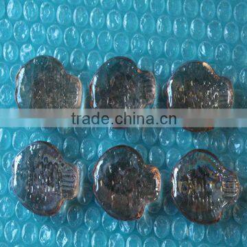Fish Shape Glass Stones,amber Glass Stones