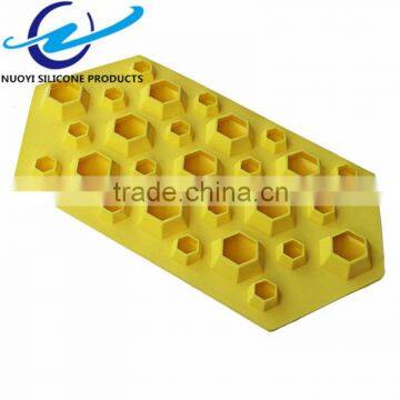 High Quality diamond shape silicone ice cube tray