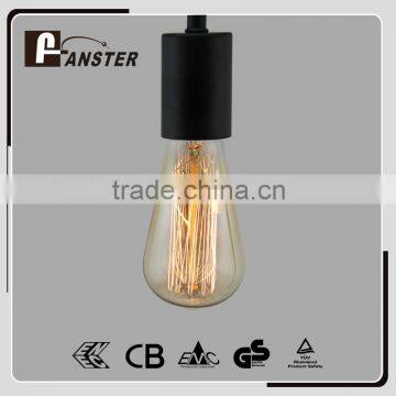 40W 60W E27 120V 220V ST64 Antique Vintage Decorative Carbon Filament Edison Bulb