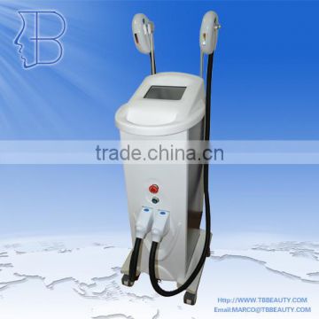 T&B 2 handles 3000W hair removal SHR OPT machine