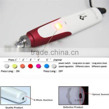 Derma Rolling Device Best Price Rechargeable Skin Pen Derma Roller Acne Removal Scar photo-4