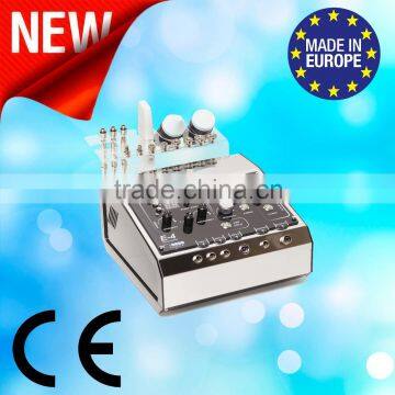 Multifunction Beauty Machine: Ultrasonic Scrubber + Diamond Dermabrasion + Ultrasound + Heat-cold Hammer - Alvi Prague E-4