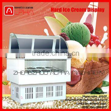 High quality!Ice cream display freezer/portable ice cream freezer