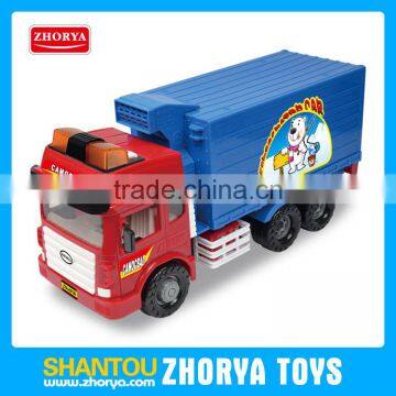 Russian language and packing HQ City Vehicle Series simulation electric truck boys toys with music and light for sales