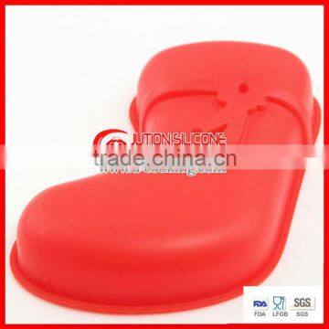 Most Popular LFGB butterfly shape silicon cake mould