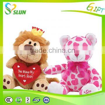 Most popular naughty bear plush toy china soft Valentine's Day animal plush toy for girl friend