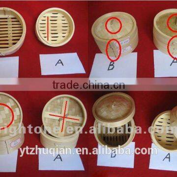 Steamers Type and Bamboo Material Mini Dim Sum Bamboo Steamer Basket in Steamers