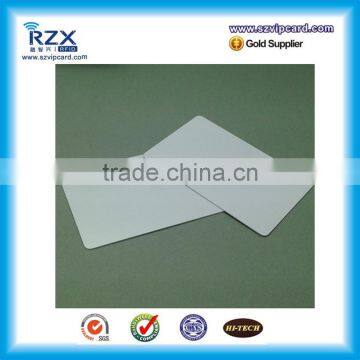 Custom Thin CR80 125KHz PVC Blank RFID Card
