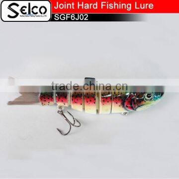 SGF6J02 Six -section Herring Joint plastic lure 7"