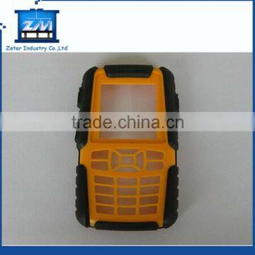 two color plastic injection molding for cell phone covers