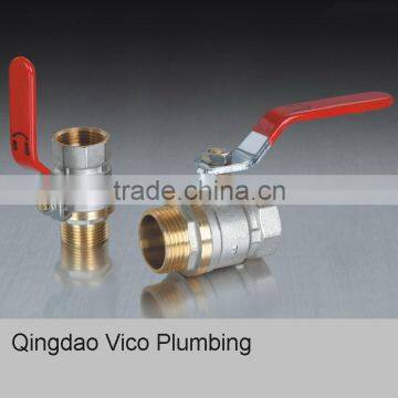 Qingdao Supplier Brass Brake Ball Valves in Shandong