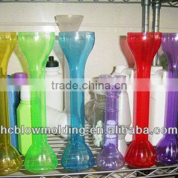 OEM BLOW MOLDING Plastic funnel cup Funnel shape Ice Cream Cups for sale