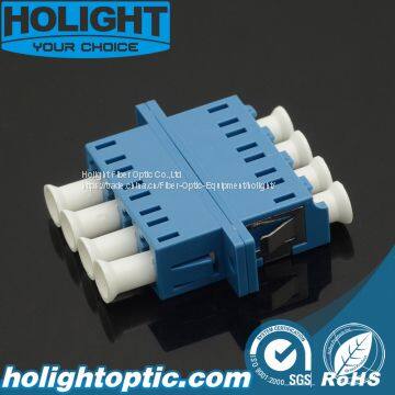 Adaptor LC PC to LC PC Sm Quad Blue With Flange photo-2