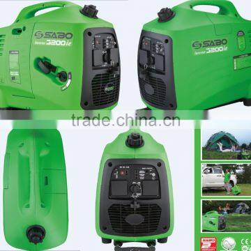 Silent Portable Digital Inverter Generator,3.2KVA,4-Stroke,2Years Warranty,100% Copper Coil&Permenant Magnet photo-2